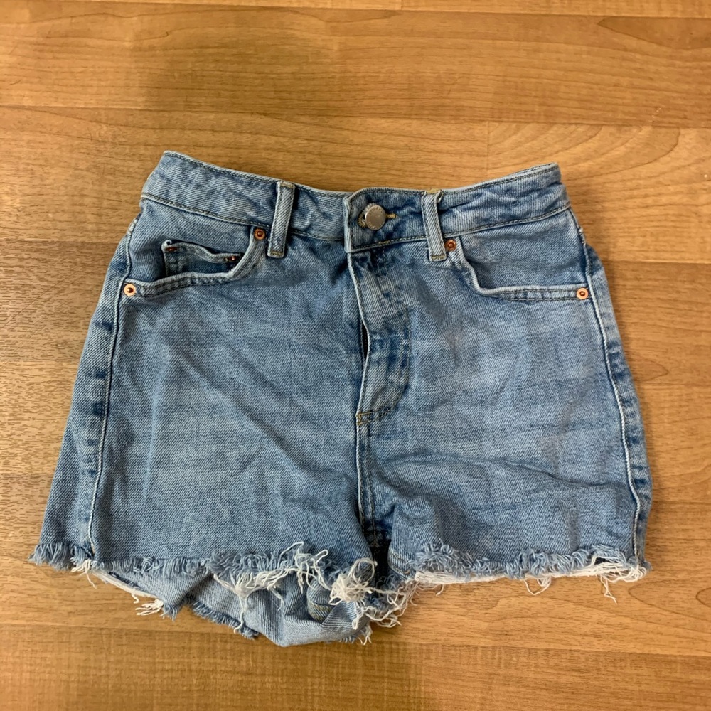 Topshop Moto Mom Shorts
